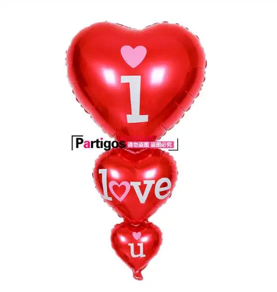 Высокое качество 40 дюймов красные воздушные шары из фольги с надписью «любовь» юбилей Свадьба День святого Валентина для женщин девочек День рождения украшения - Цвет: 1pc