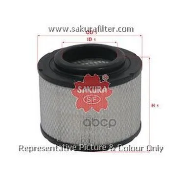 Фильтр Воздушный Ford Ranger/Mazda Bt-50/Toyota Hilux 2.5d/3.0d 05- A5903 Sakura арт. A5903