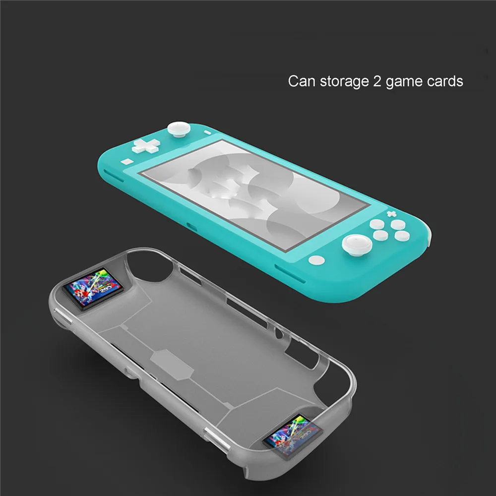 Мягкий термополиуретановый защитный чехол для kingd Switch Lite игровая консоль с ручкой против столкновений матовый чехол для задней панели