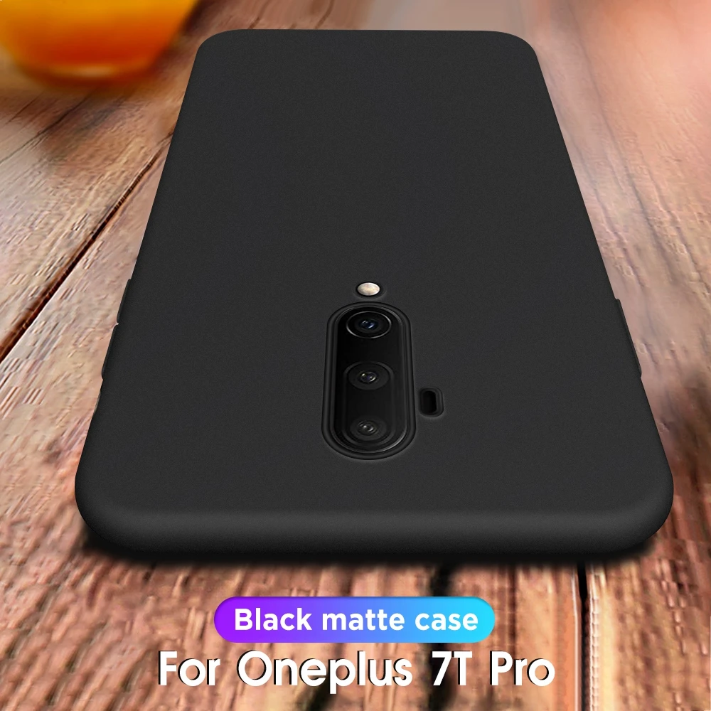 Матовый Силиконовый чехол для телефона Oneplus 7 T Pro задняя крышка из ТПУ чехлы One Plus 6