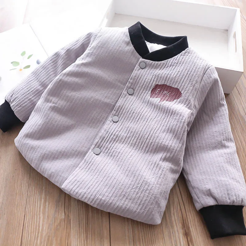 Autumn and Winter Girl Letter Cartoon Down Jacket Children's Wear Wholesale