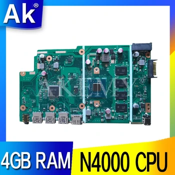 

For Asus X540MA Laptop Motherboard X540M A540M Motherboard W/N4000 CPU 4GB RAM