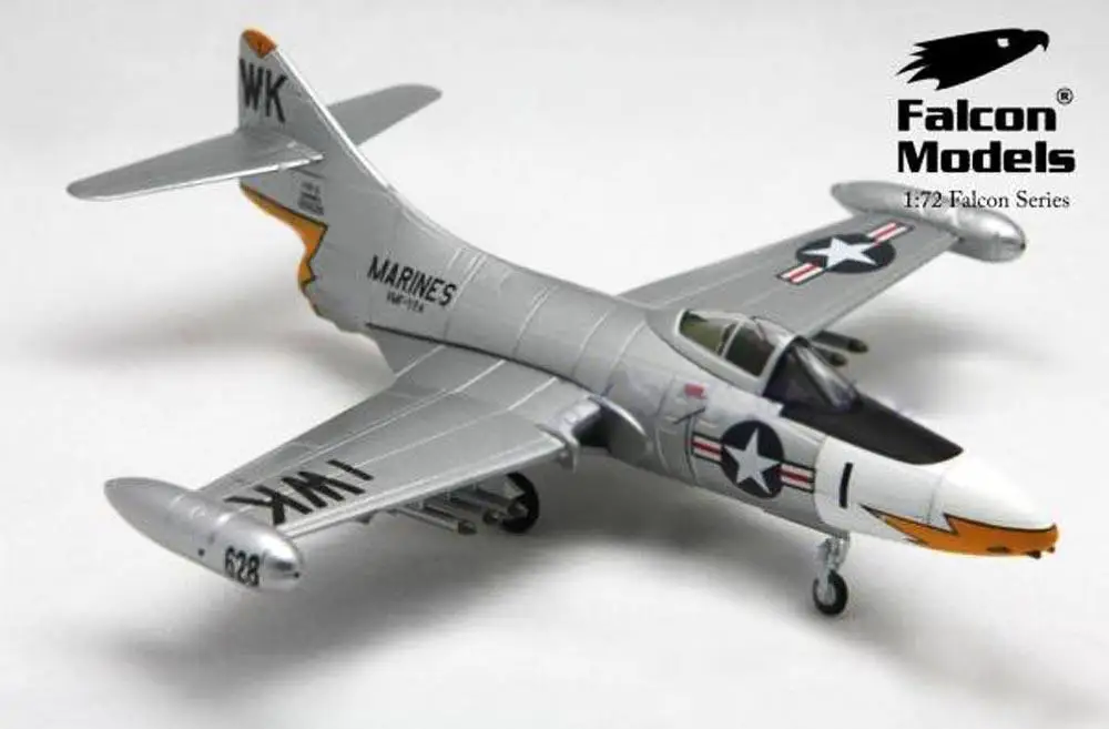 Falcon модели F9F-5 пантера USMC VMF-224 Бенгальские 1/72 литье под давлением модель самолета