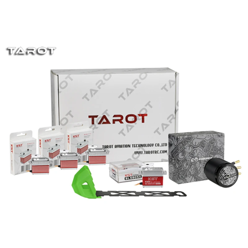 Tarot Miao 550/600 силовая система модель с KST HV Цифровой сервопривод без щетки и EGODRIFT 4035HS двигатель для радиоуправляемого вертолета