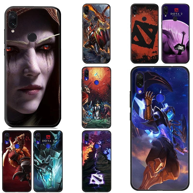 IYICAO Dota 2 игровой мягкий чехол для Xiaomi Redmi Note 8 7 6 5 Pro 5A 4X Мягкий Силиконовый ТПУ |