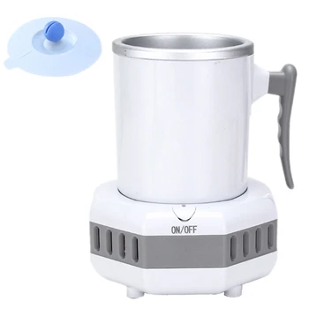 

New-Portable Instant Cooling Cup,Cooling Cup Electric Quick,Home Office Car Cold Drink Machine Kettle( with Lid) US PLUG