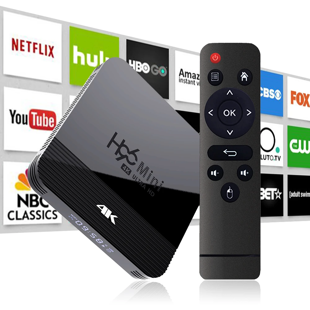 Android 9,0 9 приставка RK3228 Mali-400 GPU 4K видео Bluetooth 4,0 Smart tv box 16G