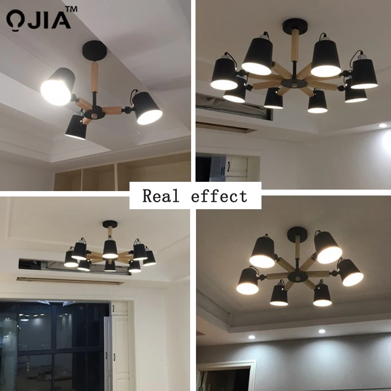 Осветительные люстры Lamparas De Techo lustre Luminaria Abajur 3/6/8 лампы для домашнего