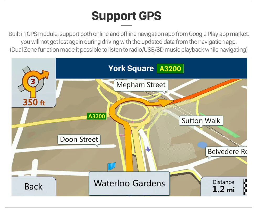 Flash Deal Harfey Car Stereo 9" HD GPS Navi 2 Din Android 9.0 Unit For Subaru Forester 2008-2012 Head Unit Wifi Bluetooth Multimedia Player 3