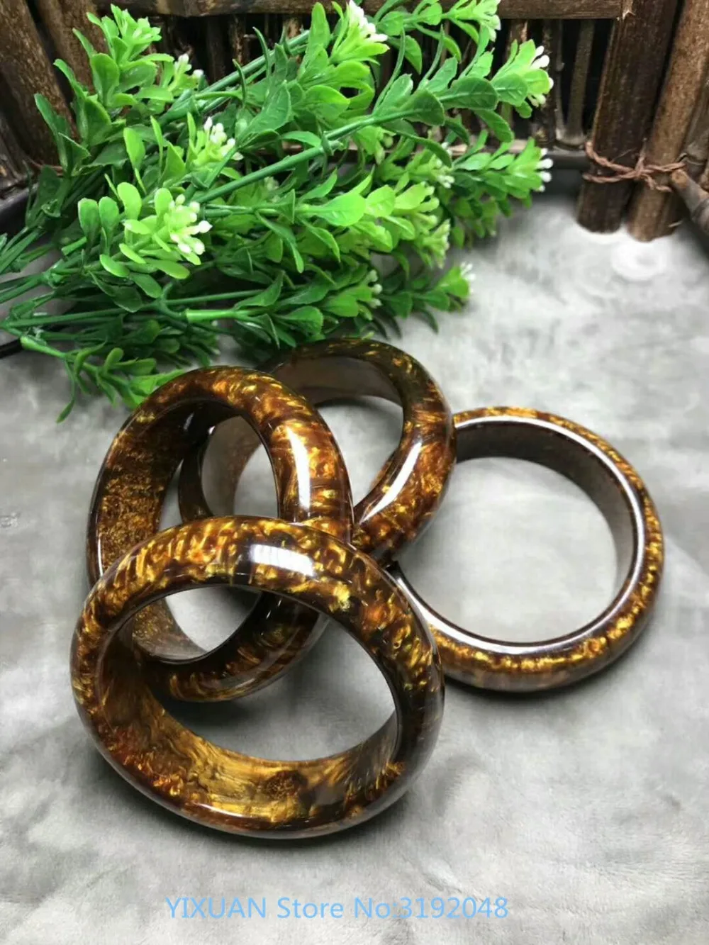 La nueva pulsera de oro pulsera de tiras onduladas Liu artesanatias 58-62 мм