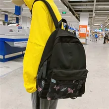 Fashion Big Student Bookbag Rucksack Girls School Bag High Capacity Women Backpack Femal Cute Leisure Travel Mochila