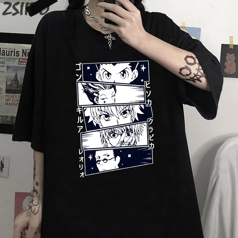 Men's tshirt Hunter X Hunter Summer Harajuku Cool Unisex Short Sleeve T