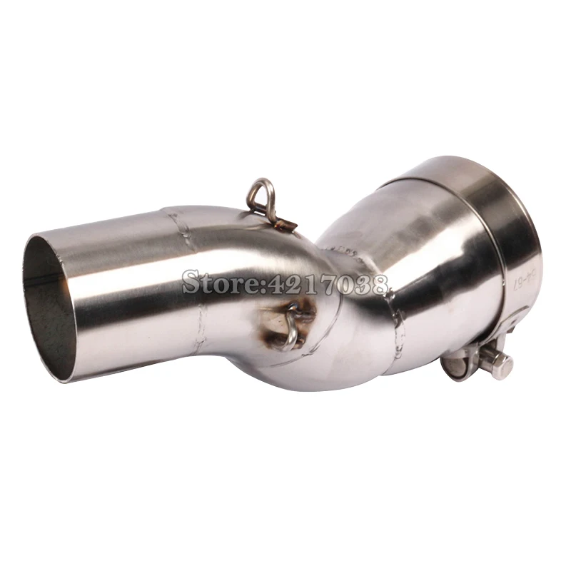 Motorcycle Exhaust Pipe Middle Link Pipe Modified Escape Moto For BMW R1200GS ADV 2013 2014 2015 2016 2017 2018 Years Slip On - Image 3