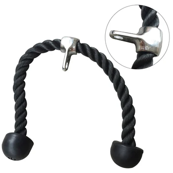 

Bodybuilding Fitness Equipment Pull Down Biceps Push Gym Training Heavy Duty Shoulders Exercise Triceps Rope