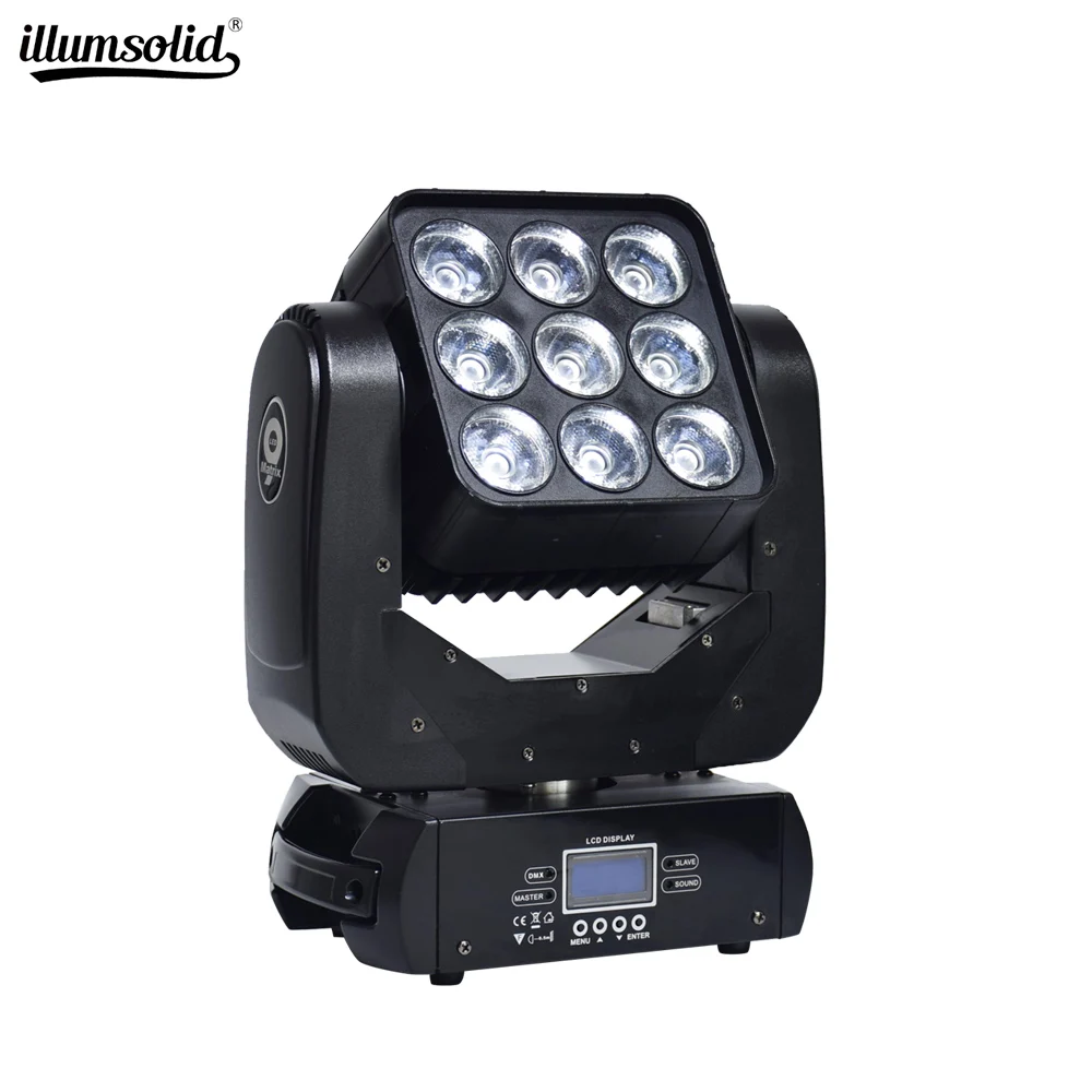 

LED Rotating Moving Head DMX512 RGBW Color Changing Beam Light dj lighting effect for spot