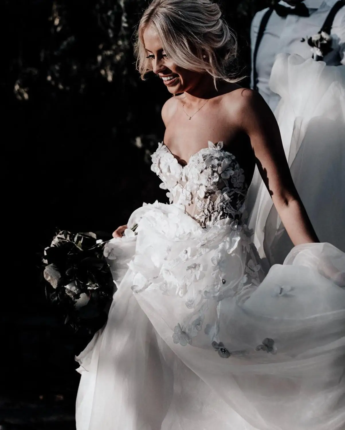 Sexy wedding dress Sweetheart Sleeveless Flowers Florals Beach Vestido De Novia