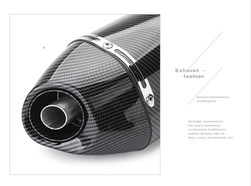 51 мм Akrapovic мотоцикл глушитель с дБ убийца Скутер ATV Yoshimura глушитель для MSX125 Z750 CRF230 FZ16