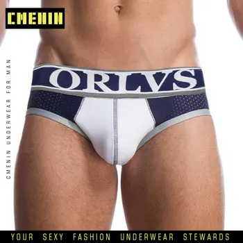 

CMENIN Sexy Men Briefs Underwear Male Panties Man Underpants Brief Cotton U Convex calzoncillos hombre cueca gay men Under Wear