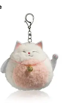 

Cartoon Cute Mini Plush Key Chain Ornament Sheep Bear10cm Stuffed Toy Doll Small String Pendant Plush Toy
