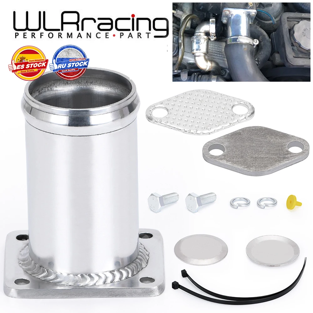 Wlr Aluminum Egr Delete Kit / Egr Removal Kit Blanking Bypass For Bmw E46 318d 320d 330d 330xd