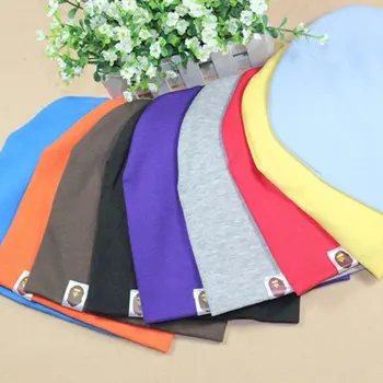 

Unisex Fashion Cute Style little Hat Knitted Cap Winter Head Wear Crochet Cap Double layer Hats for Children Boys Girls