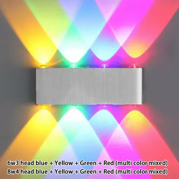 

Nordic Wall Lamp Led 8W Aluminum Outdoor Up Down Wall Lights Modern for Home Stairs Bedroom Bedside Bathroom Lighting