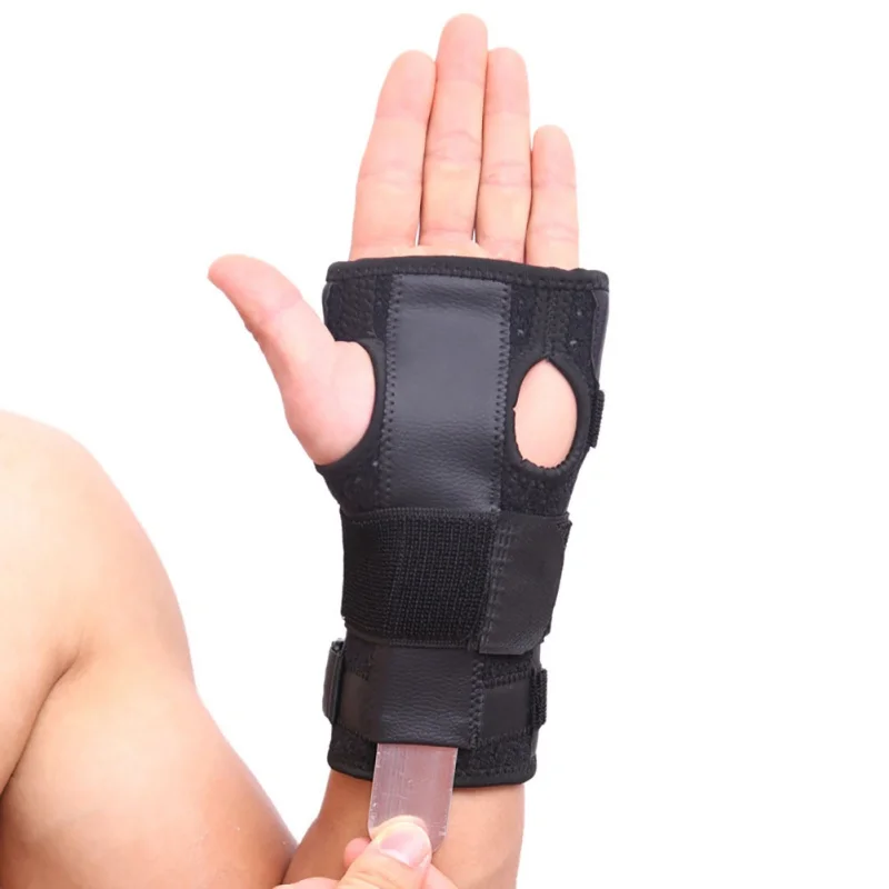 Carpal медицинский дышащий фиксированный перелом шина гантели Фитнес браслет для мужчин и женщин Регулируемый протектор ладони поддержка запястья - Цвет: BB