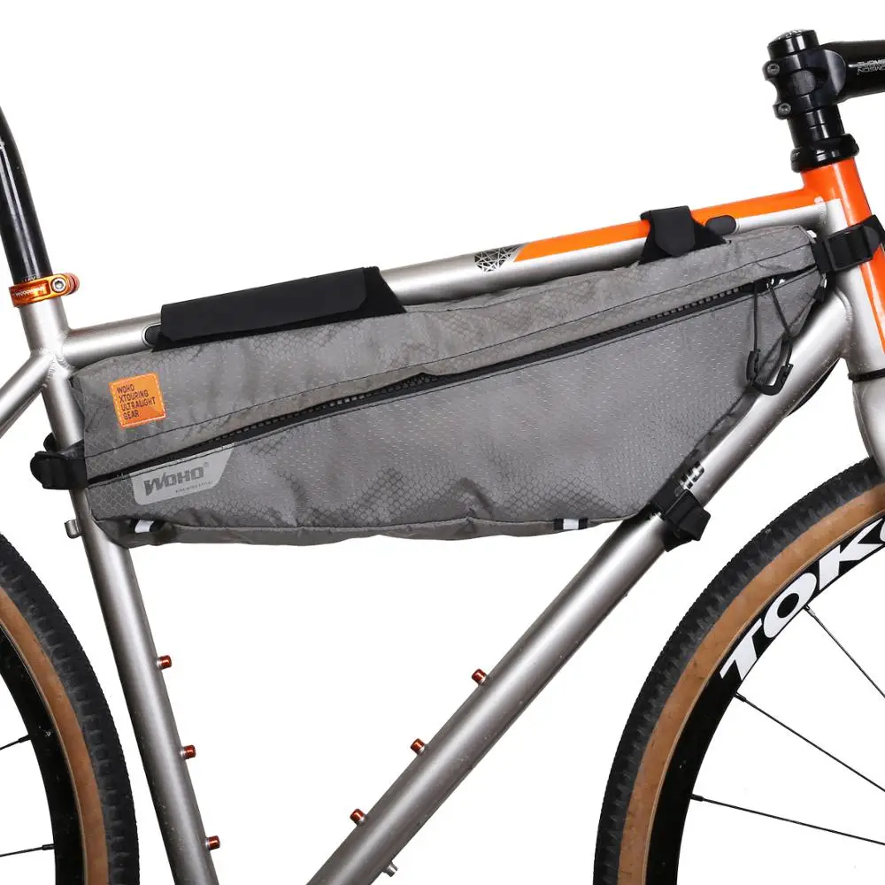 BIKEPACKING сумка WOHO &quotXTOURING&quot сверхлегкая рама железно серый велосипедные сумки для