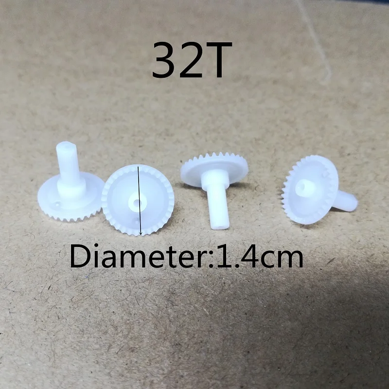 

Free Shipping Crown 0.4M 32T 32 teeth Diameter 1.4cm 14mm For R/C Quadcopter Spare Parts Accessories