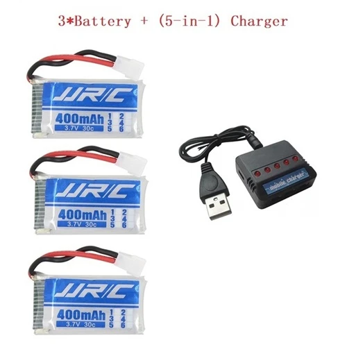Аккумулятор и зарядное устройство 3,7 V 400mah 30C аккумуляторная батарея для JJRC H31 RC ЗАПАСНЫЕ ЧАСТИ 3,7 V Lipo батарея для JJRC H31 - Цвет: Burgundy