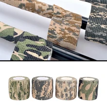 

5cm*4.5m Army Camo Outdoor Hunting Shooting Tool Camouflage Stealth Tape Waterproof Hunting Accessories Outdoor tools Practical