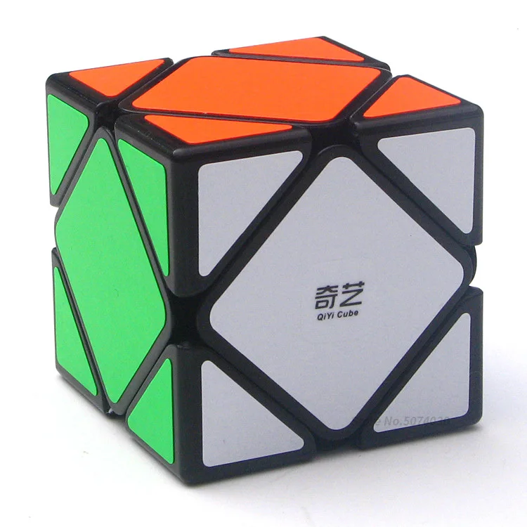 Qiyi Qicheng детская головоломка-кубик Skewbcube 3x3x3 Stickerless Magic speed Cube 3x3 Головоломка Развивающие игрушки для детей