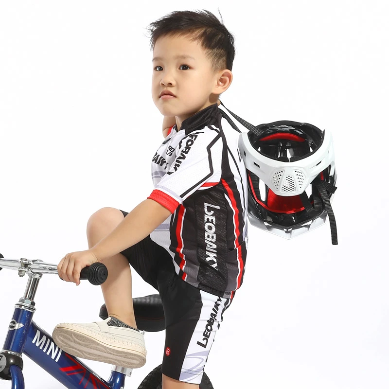 Baby Zomer Korte Mouw Fiets Kleding Kids Fiets Jersey Sportkleding Fietskleding Voor Meisjes Jongens Bicicleta | islamiyyat.com