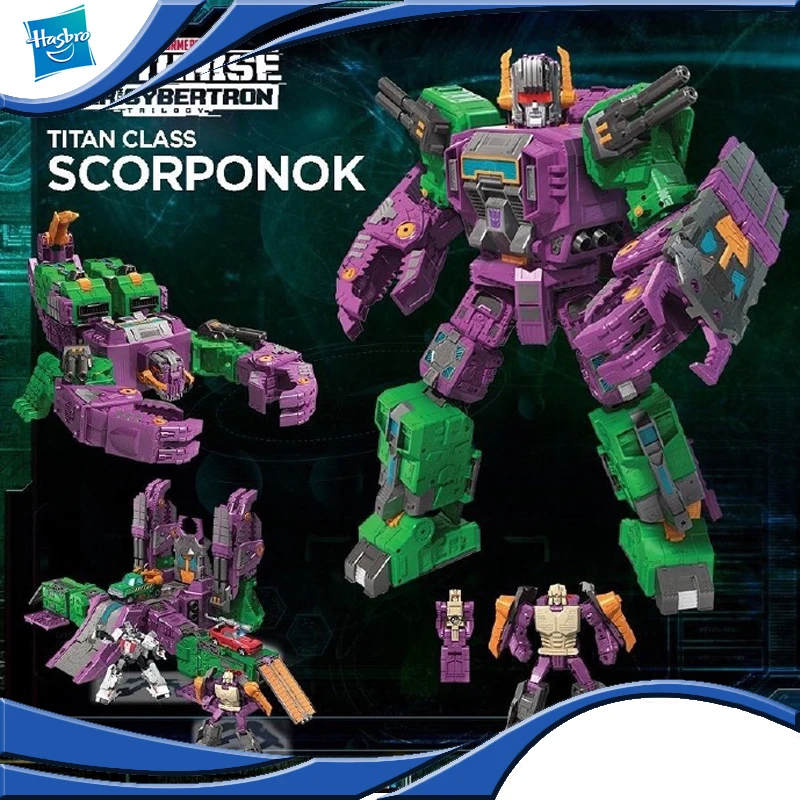 Hasbro Transformers Siege of Cybertron Chief Warrior Scorponok Transfiguration Assembled Toys