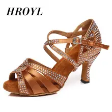 Обувь для латинских танцев; Новинка; женская обувь для девочек; женская Обувь для бальных танцев; Танцевальная обувь для танго и сальсы со стразами; ; Лидер продаж