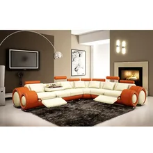 Гостиная диван набор диван мебель кровать muebles de sala в форме буквы L массаж Настоящая Натуральная кожа диван Кама буфами на рукавах asiento sala футоны