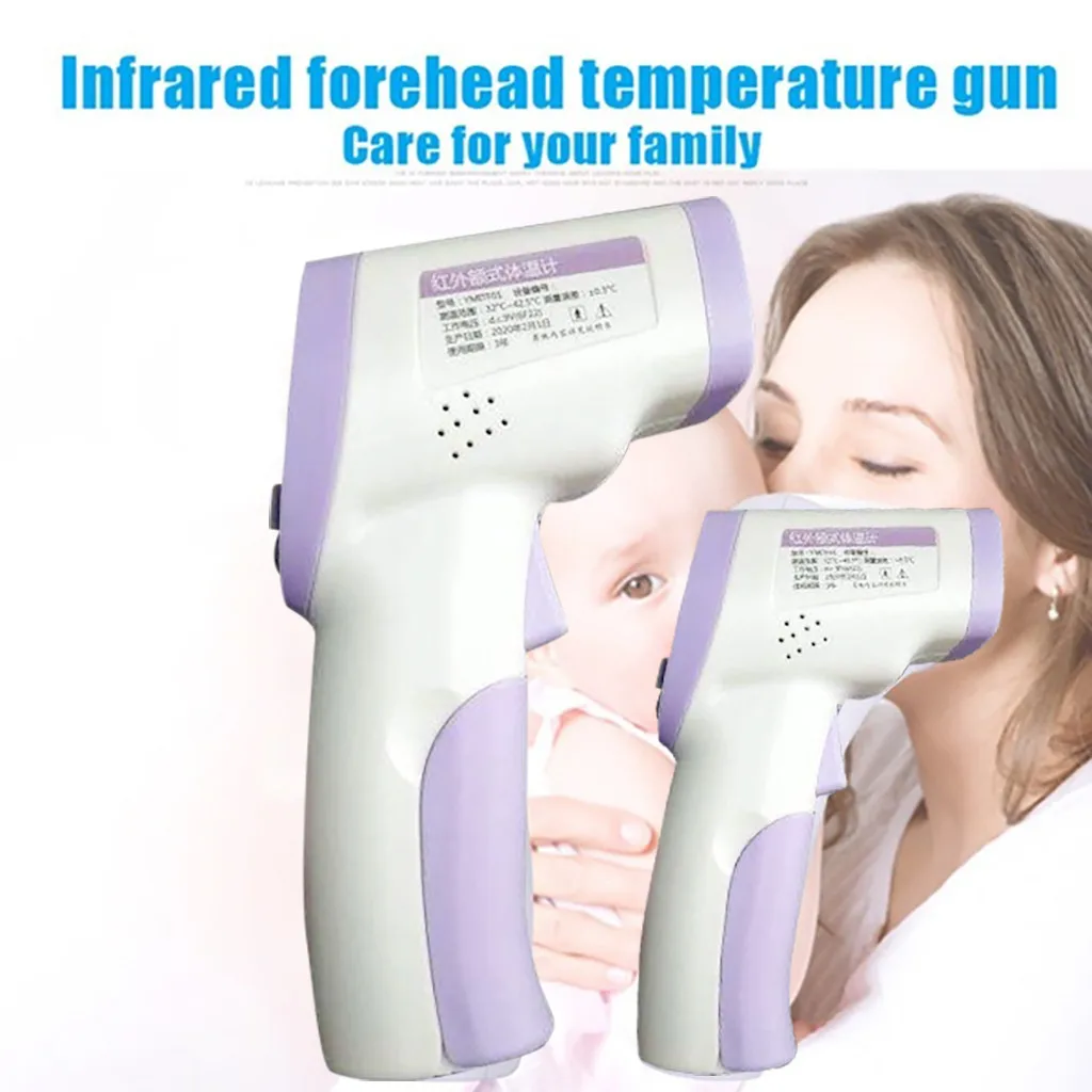 

Non-contact fever lcd digital thermometer Portable Handheld Infrared Body Thermometer with LCD Backlight Measurement Baby Care