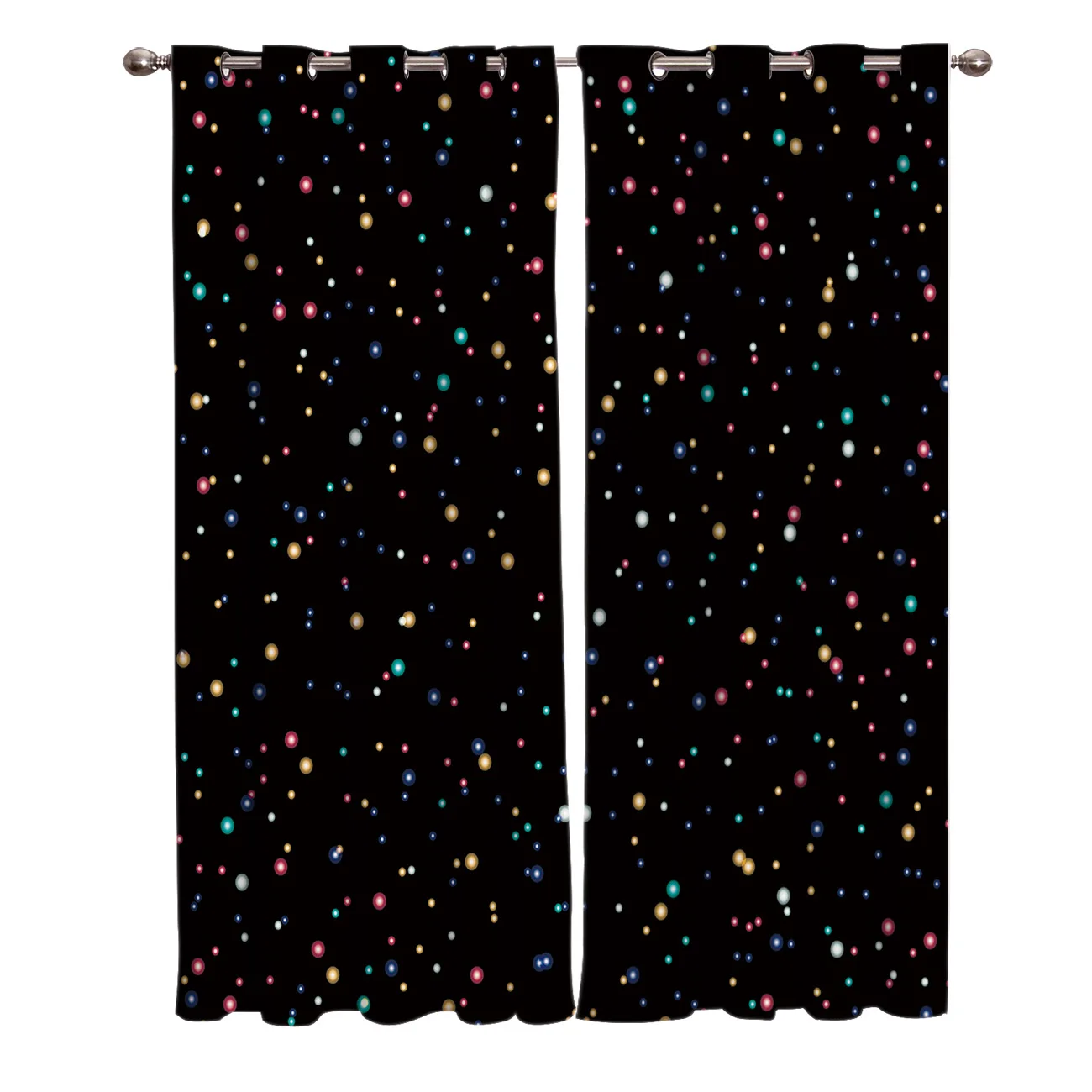 Веселая Рождественская ночь цветной светильник занавеска для комнаты большой