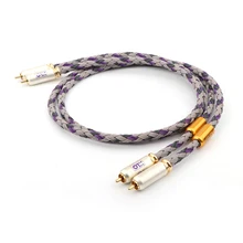

Pair XLO Signature S3-1 Singled-Ended Audio Interconnect Cable RCA Cable with Gold Plated RCA Jack