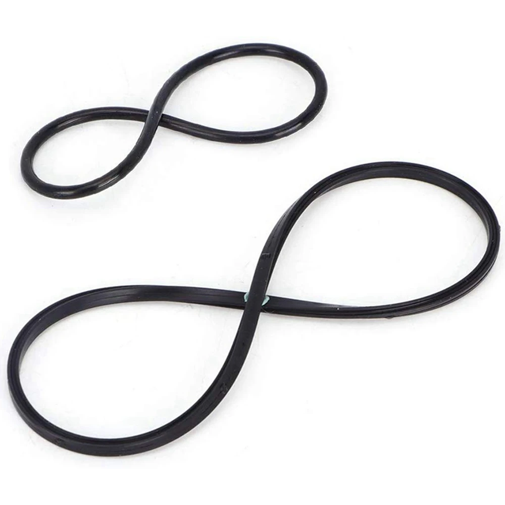 Black Rubber Vacuum Pump Seal Kit 11668626471 Fit For BMW V8 E46 E65 E66 E53 E70 E60 E84 E90 745i 545i 645i X1 X5