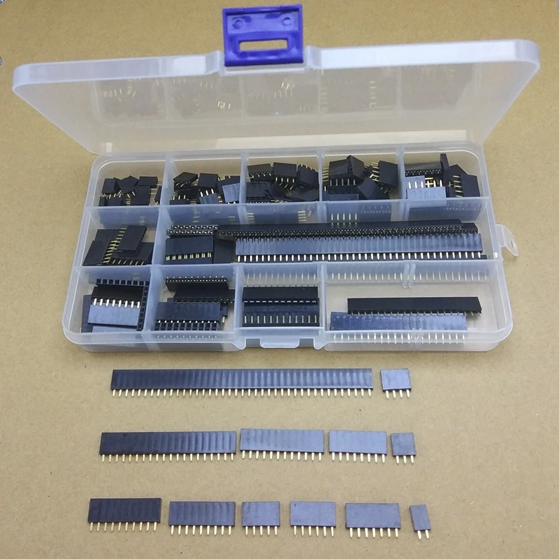 conector de cabeçote fêmea para combinação de ou fileira pcb