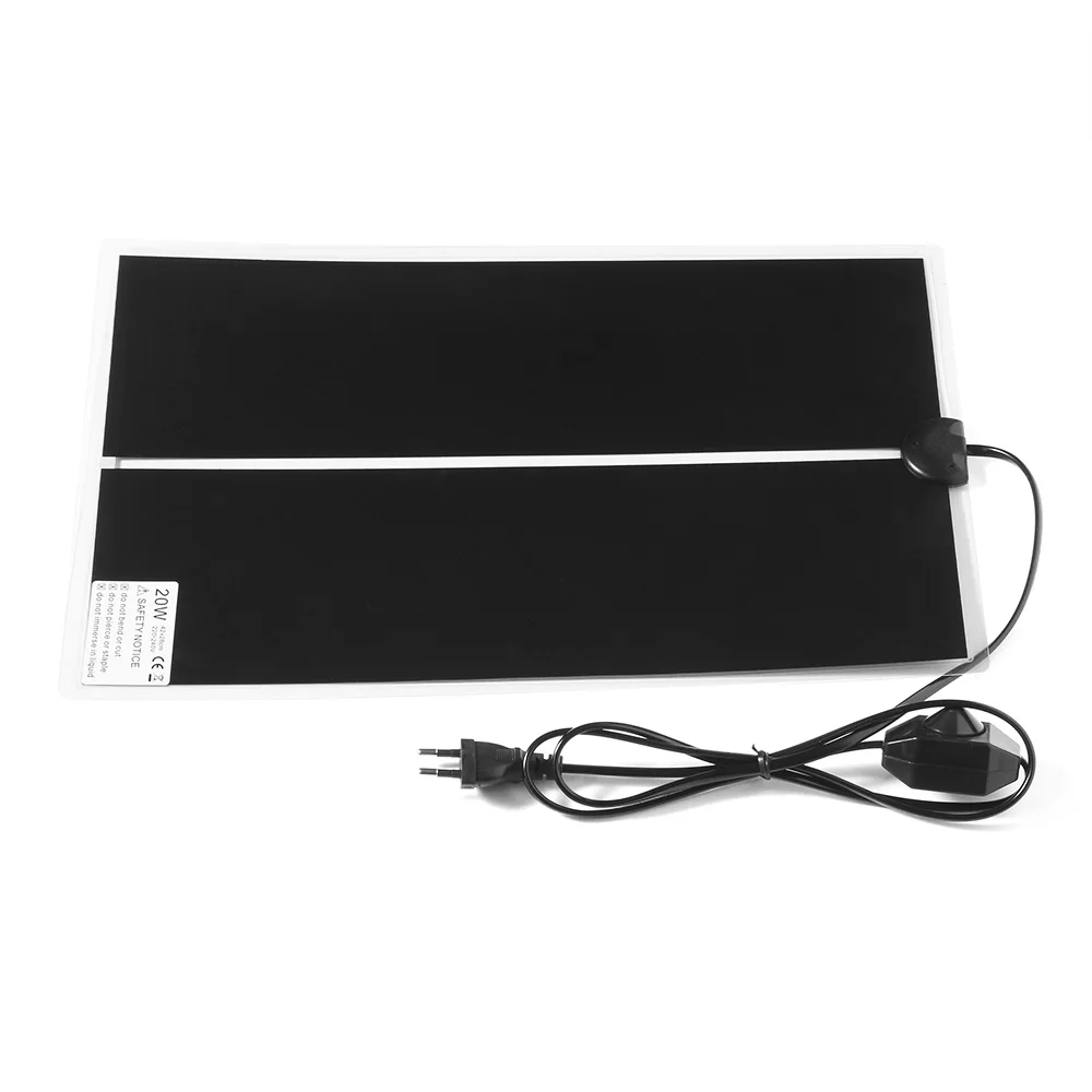 

Reptile Heat Mat Incubator Pet Heating Pad Pet Reptile Vivarium Terrarium Warm Heater With Thermostat Controller 14/20/28/35/45W