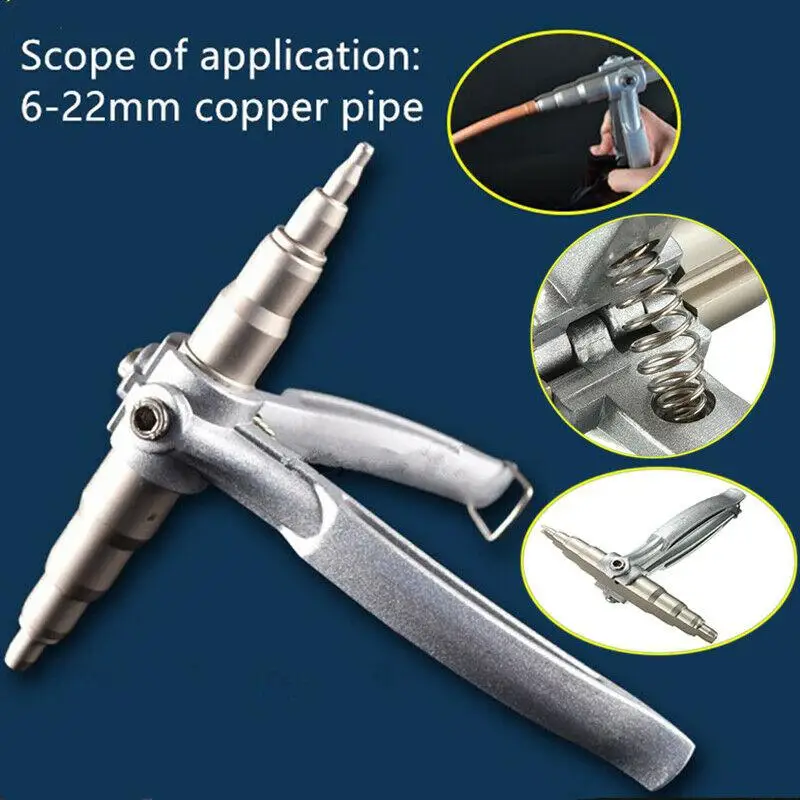acero port/átil Expansor de tubos manual Expansor de estampado de tubos Herramienta de expansi/ón manual Tubo de herramientas Expansor Tubo Expandir Expansor de tubos