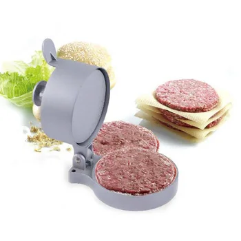 

Round Shape Hamburger Press Non-stick Aluminum Alloy Hamburger Meat Beef Grill Burger Press Patty Maker Mold Mould Kitchen Tools