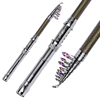 

1.8m 2.1M 2.4M 2.7M 3.0M Spinning Fishing Rod M Power Telescopic Rock Fishing Rod Carp Feeder Rod Surf Spinnin Rod carbon fiber
