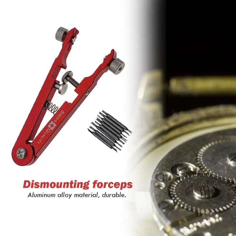 V-shape Watch Strap Screw Case Opener Pliers Watchmaker Repair Tool Kit Watch Strap Screw Case Opener Pliers Dropshipping