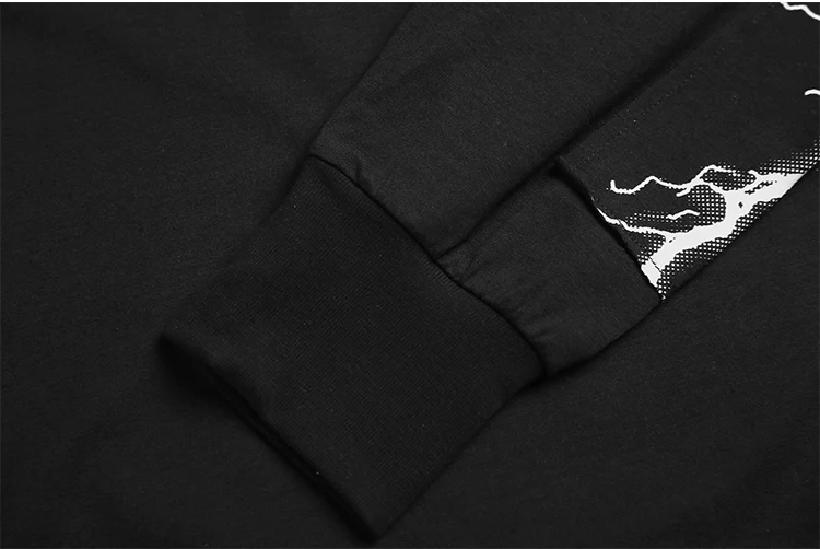Для мужчин с длинным рукавом футболки Tencel, классная куртка из хлопка с рисунком футболка с длинными рукавами и Для мужчин осень круглый вырез горловины с оборками, нательное нижнее белье T5021