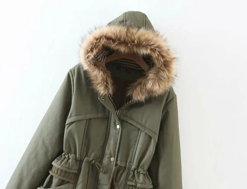 

2019 Spring New Style Western Style Pocket Thread Hooded Slim Fit Versatile Cotton Overcoat