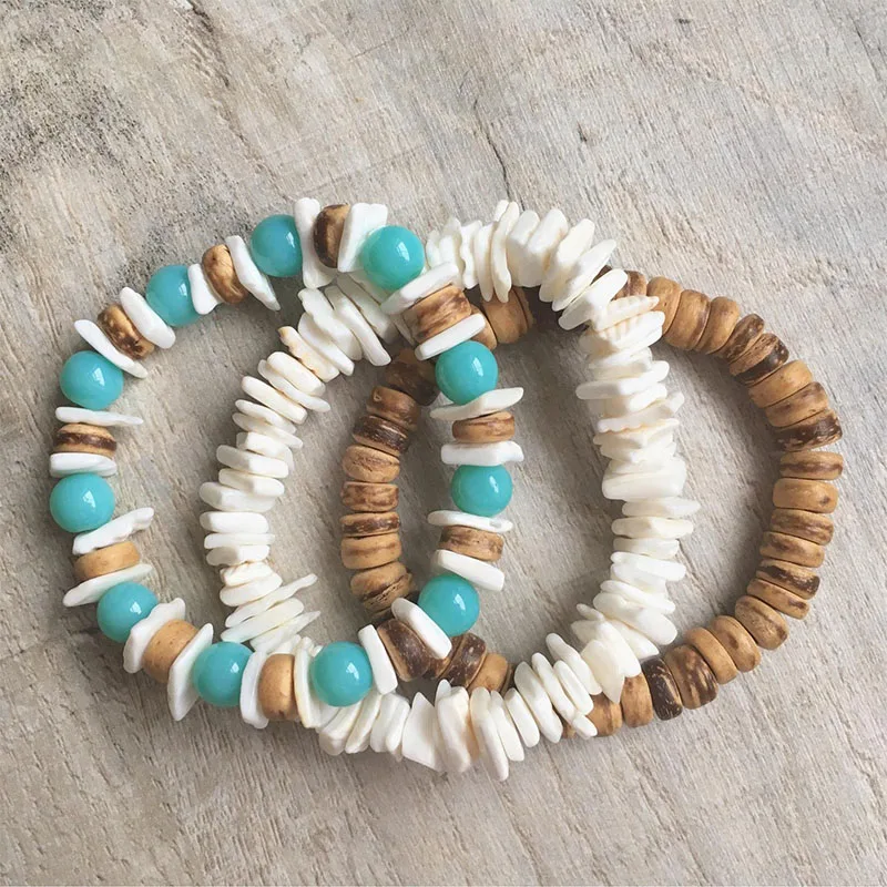 Beaded bracelet-Mens Beaded Stacking Bracelets, Boho Bracelets, Hematite Bracelet