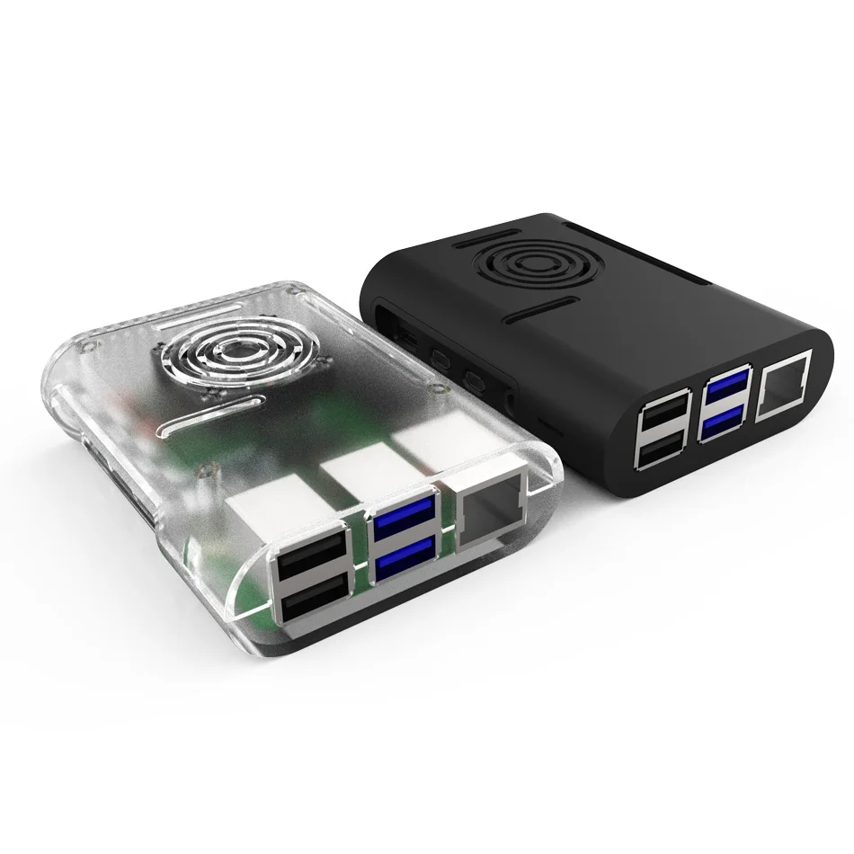 Aokin Чехлы Raspberry Pi 4 Чехол, пластиковый защитный чехол для Raspberry pi 4 аксессуары